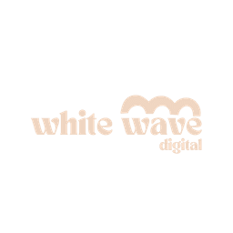 White Wave Logo