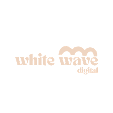 White Wave Logo